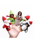 Finger Puppet Set | Christmas Santa Finger Puppet Set | Christmas Santa